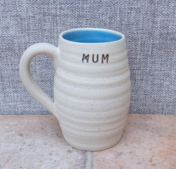 Handcrafted Ceramic MAMA Tea or Coffee Cup 