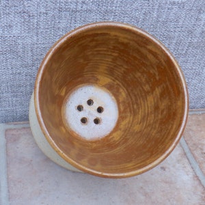 Coffee filter holder dripper pour over hand thrown stoneware handmade pottery wheelthrown ceramic ready to ship image 3