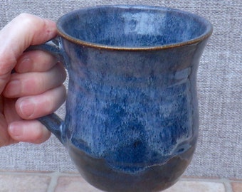 Beer stein tankard pint large mug hand thrown stoneware handmade pottery wheelthrown ceramic coffee tea ready to ship