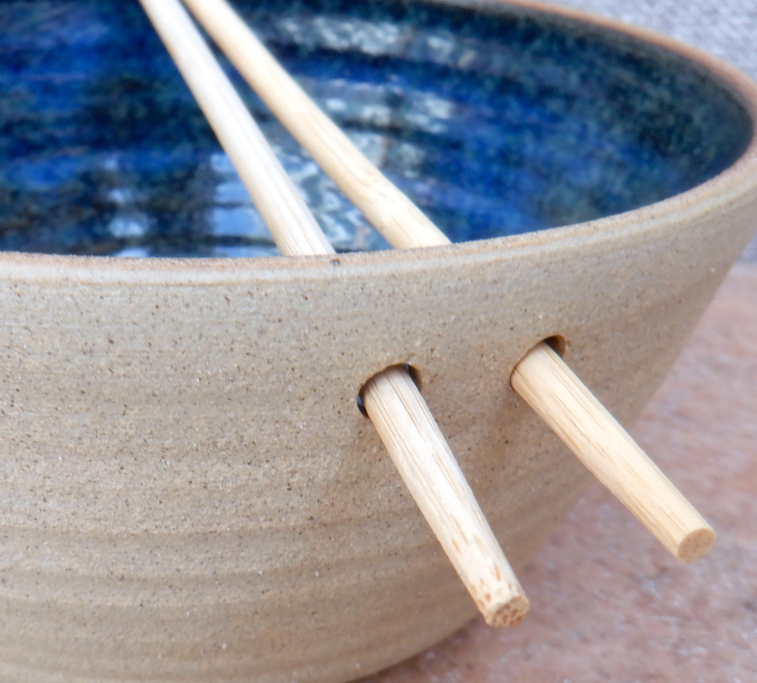 Large Noodle or Rice Serving Bowl Hand Thrown Stoneware Etsy UK