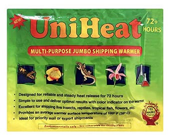 Heat Pack - 72 Hour - MUST Purchase Plants for a Heat Pack