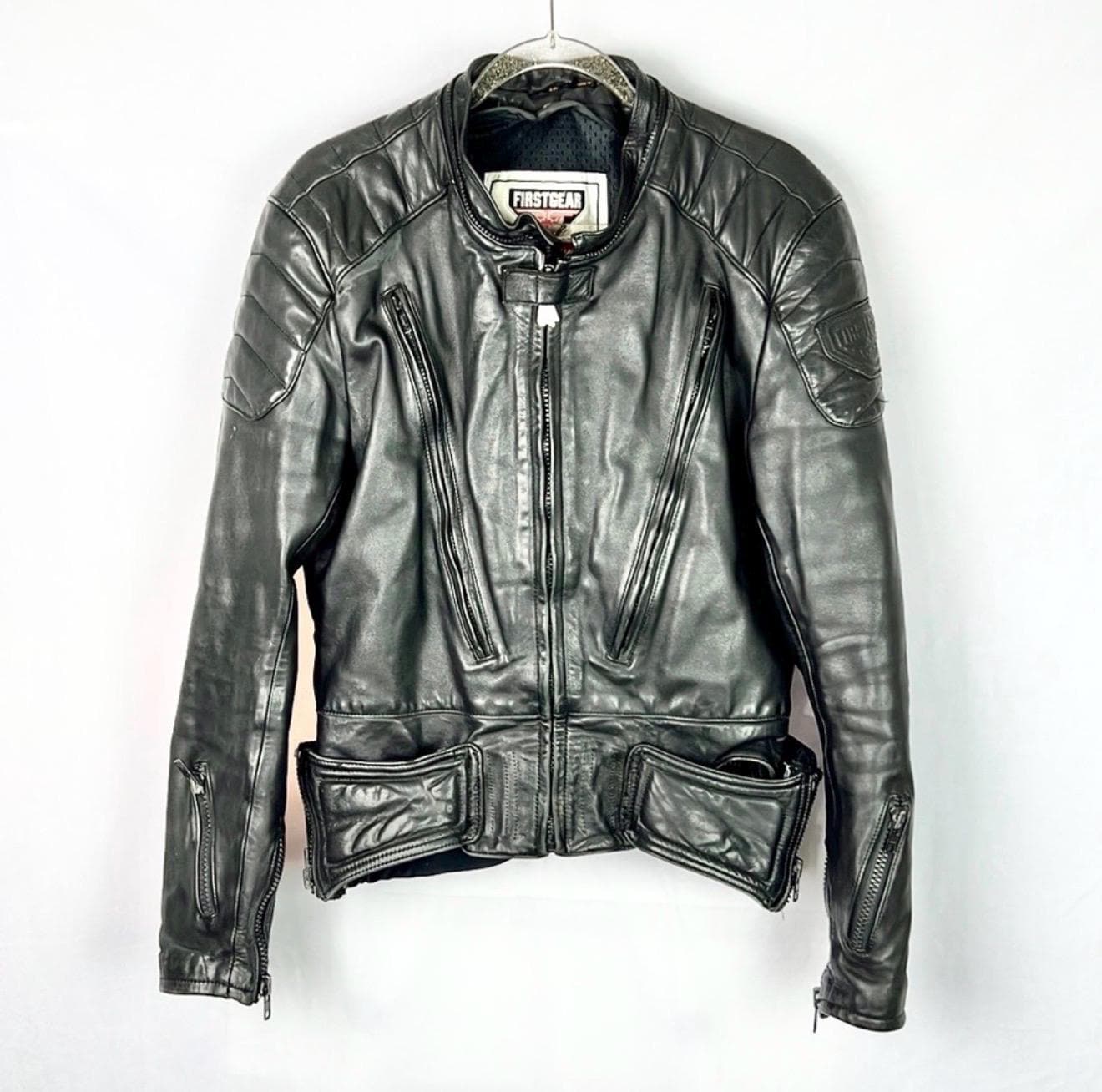 Blouson Perfecto Vintage Hein Gericke - Cuir Véritable - Taille S - Style Rock Rétro
