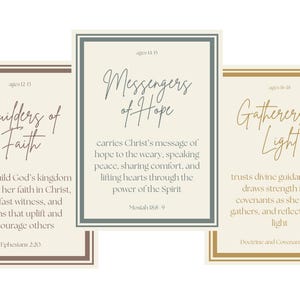 Nomi dei gruppi delle giovani donne (opuscolo) / Giovani della Chiesa di Gesù Cristo dei Santi degli Ultimi Giorni / Download digitale