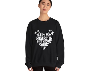 ACOTAR Sweatshirt, Rhysand Feyre Design, Book Lover Gift, Cozy Jumper, Fantasy Fandom Top, Literary Apparel