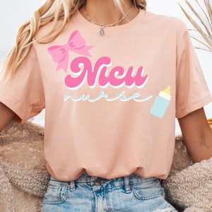 NICU Nurse 12 colors Nicu Nurse Shirt - Neonatal Nurse Gift - NICU Apparel - Nicu RN Appreciation Gift - Nicu Nurse Tee