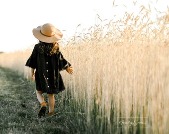 Walk among the golden wheat