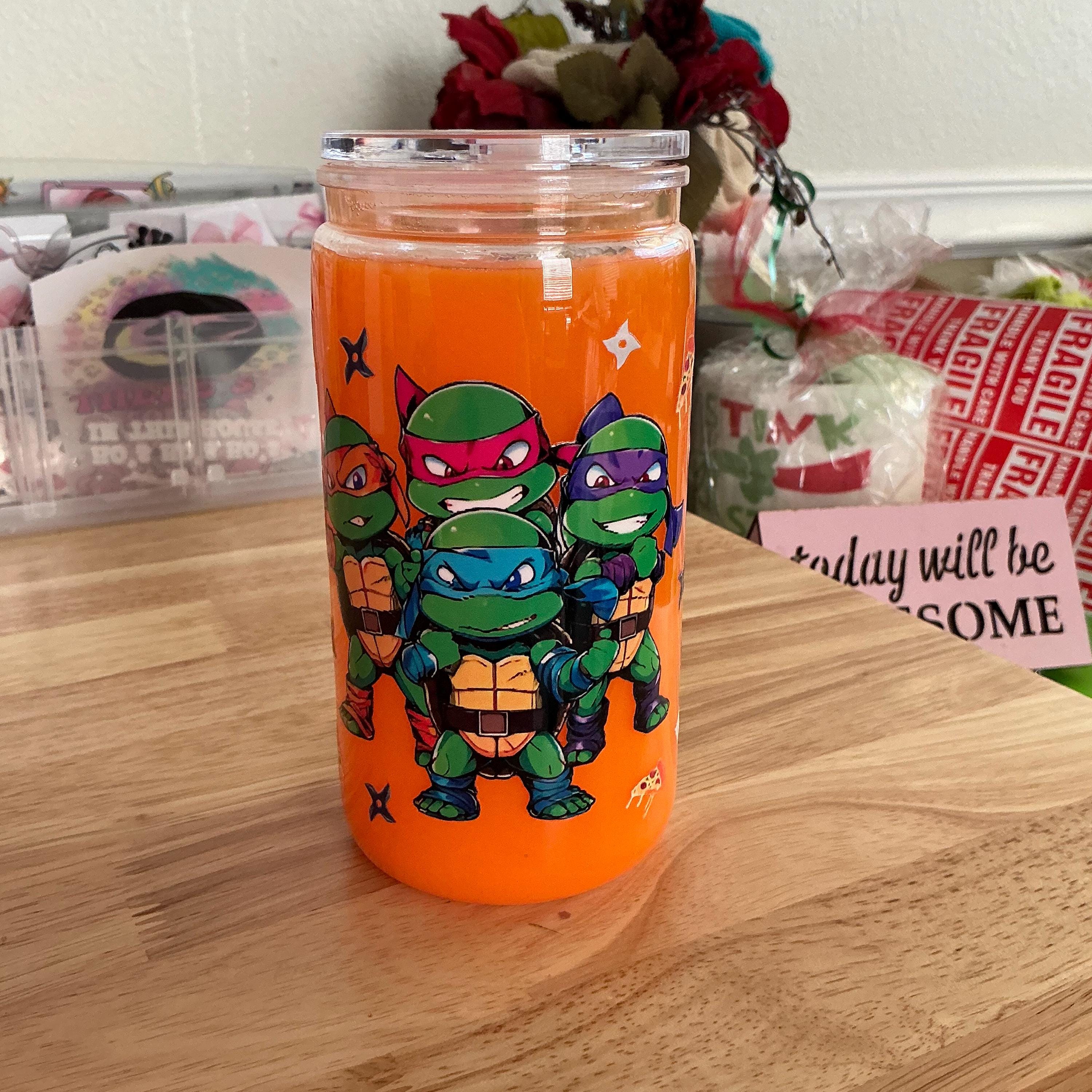 Tmnt Plastic Cup - Etsy, image size:3000x3000