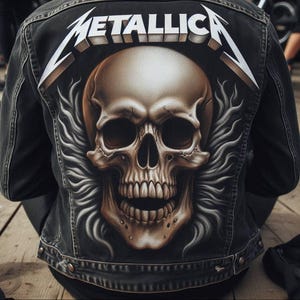Hand-Painted jacket, custom Hand-painted cloth, Unique Personalized Your Idea