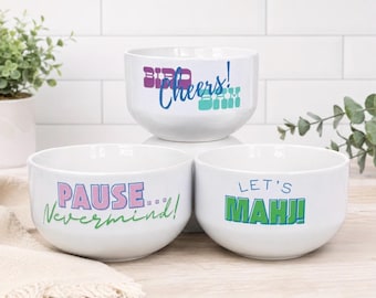 Mahjong Bowl | Candy, Snack & Dip Bowl
