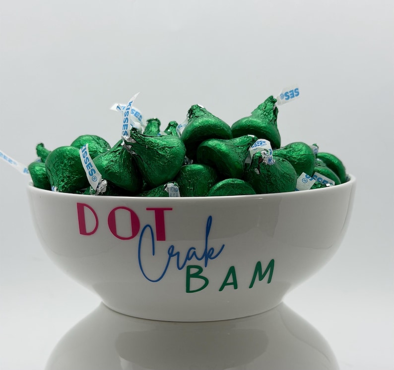 COLORS PROVIDED: (Party Pink) Dot, (Medium Blue) Crak, (Grass) Bam