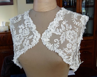French Lace Bridal Shrug