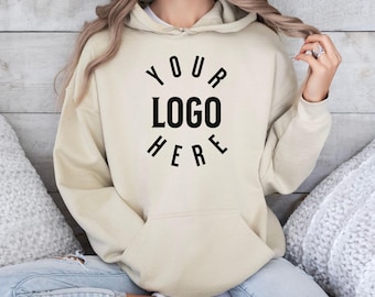Custom Logo Hoodie, Business Logo Hoodie, Personalized Company Brand Logo, Custom Design Photo Hoodie, School Logo Hoodie, Real Estates Logo