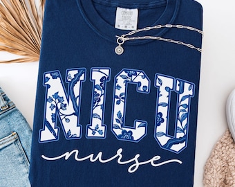 Comfort Colors NICU Nurse Shirt, Neonatal Intensive Care Unit Shirt, Nicu Crew Shirt, Nicu Nurse Gift, Nurse Appreciation, Newborn Nurse Tee