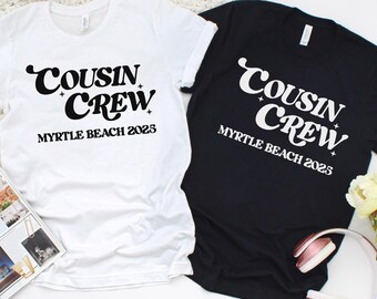 Personalized Cousin Crew Shirt Custom Matching Cousin Shirt Cousin Trip Custom Family Reunion Tee Cousin Crew Kids Youth Toddler Adult Shirt