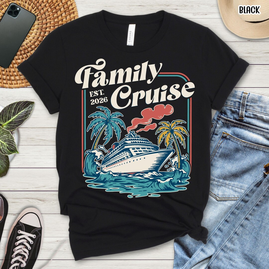 Personalized Family Cruise 2026 Shirt Custom Year Cruise Squad Tee ...