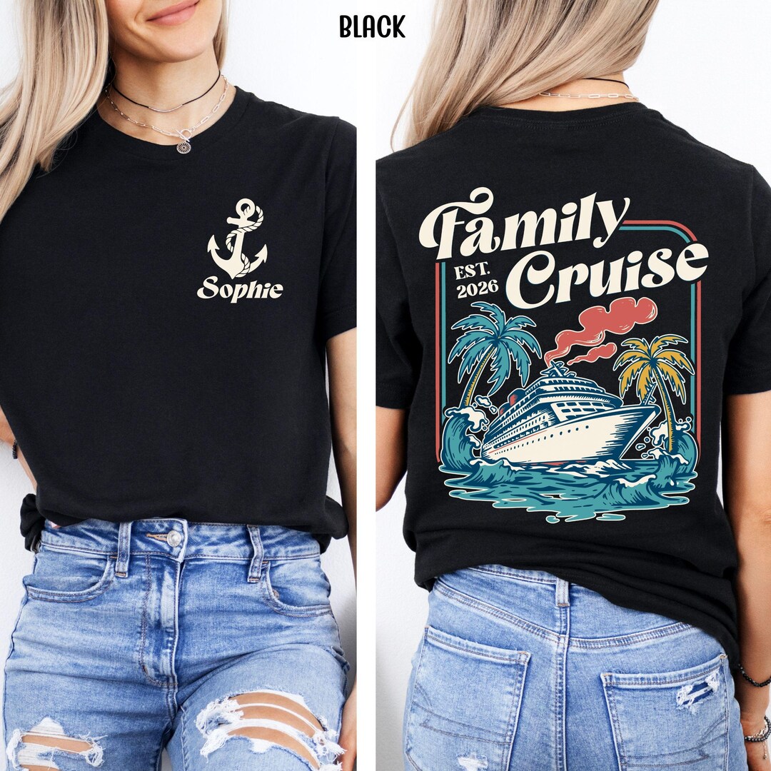 Personalized Family Cruise 2026 Shirt Custom Year Cruise Squad Tee ...