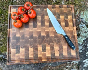 Large End Grain Maple Board a little piece of Muskoka for your kitchen