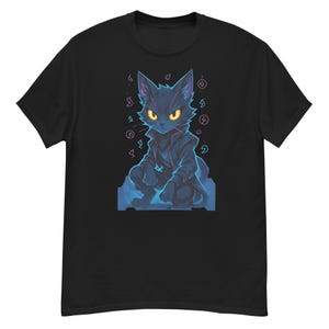 Warrior Cat T-Shirt, Cat Lover Gift, Funny Cat Tee, Gifts for Him, Cats for War Shirt, Unisex Softstyle Tee