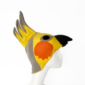 Cockatiel Hat, Realistic, Five Sizes