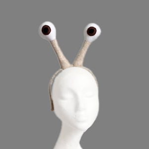 Realistic Color Snail Eyeballs on Stalks Headband