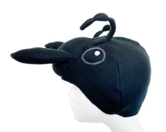 Realistic Ant Hat, Black or Red