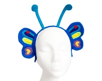 Hungry Caterpillar inspired Antenna. Butterfly, colorful, play.