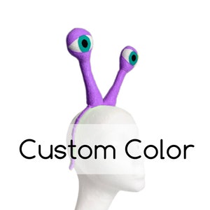Alien Eyeballs Headband, You Choose Colors. Fun Cute Alien, Monster, Creature. Halloween, Purim.