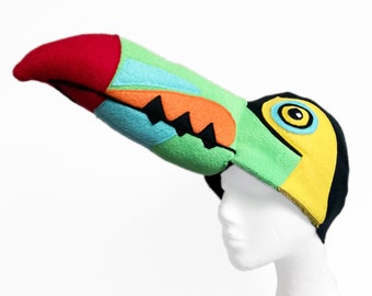 Cartoon Toucan Hat, Five Sizes