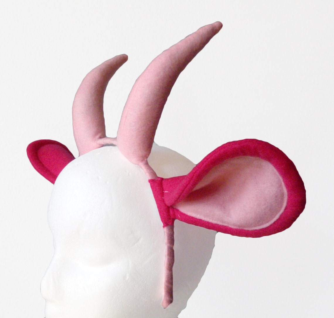 Diadema Con Orejas De Cabra Elegante Para Cosplay Y Halloween – Incluye Banda Para El Pelo Y Gargantilla