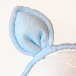 Light Blue Pony Ears. Cartoon Cosplay. Durable.