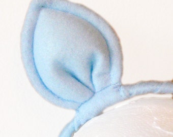 Light Blue Pony Ears. Cartoon Cosplay. Durable.