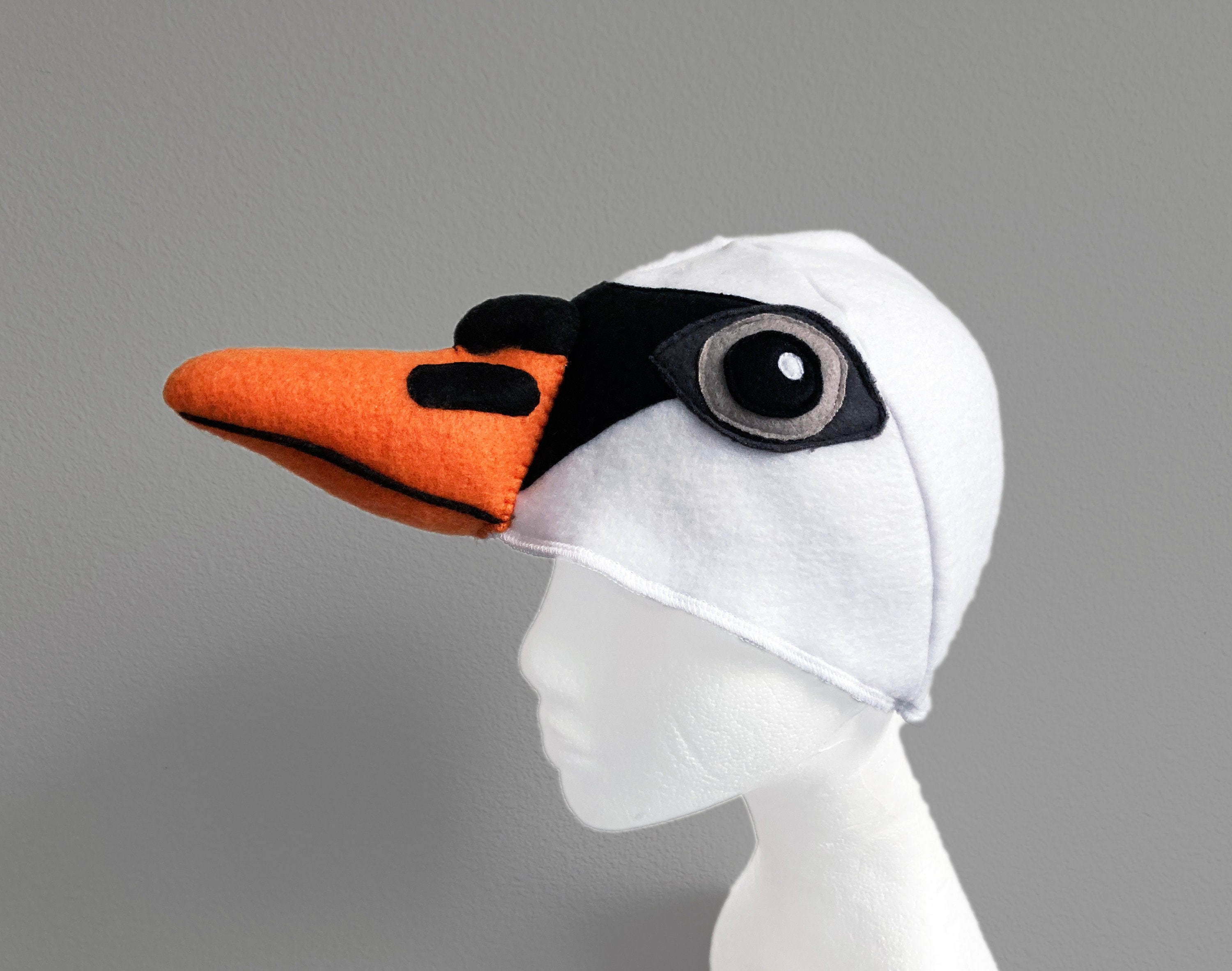 White Swan Hat, Five Sizes, Play, Cosplay - Etsy display picture 1