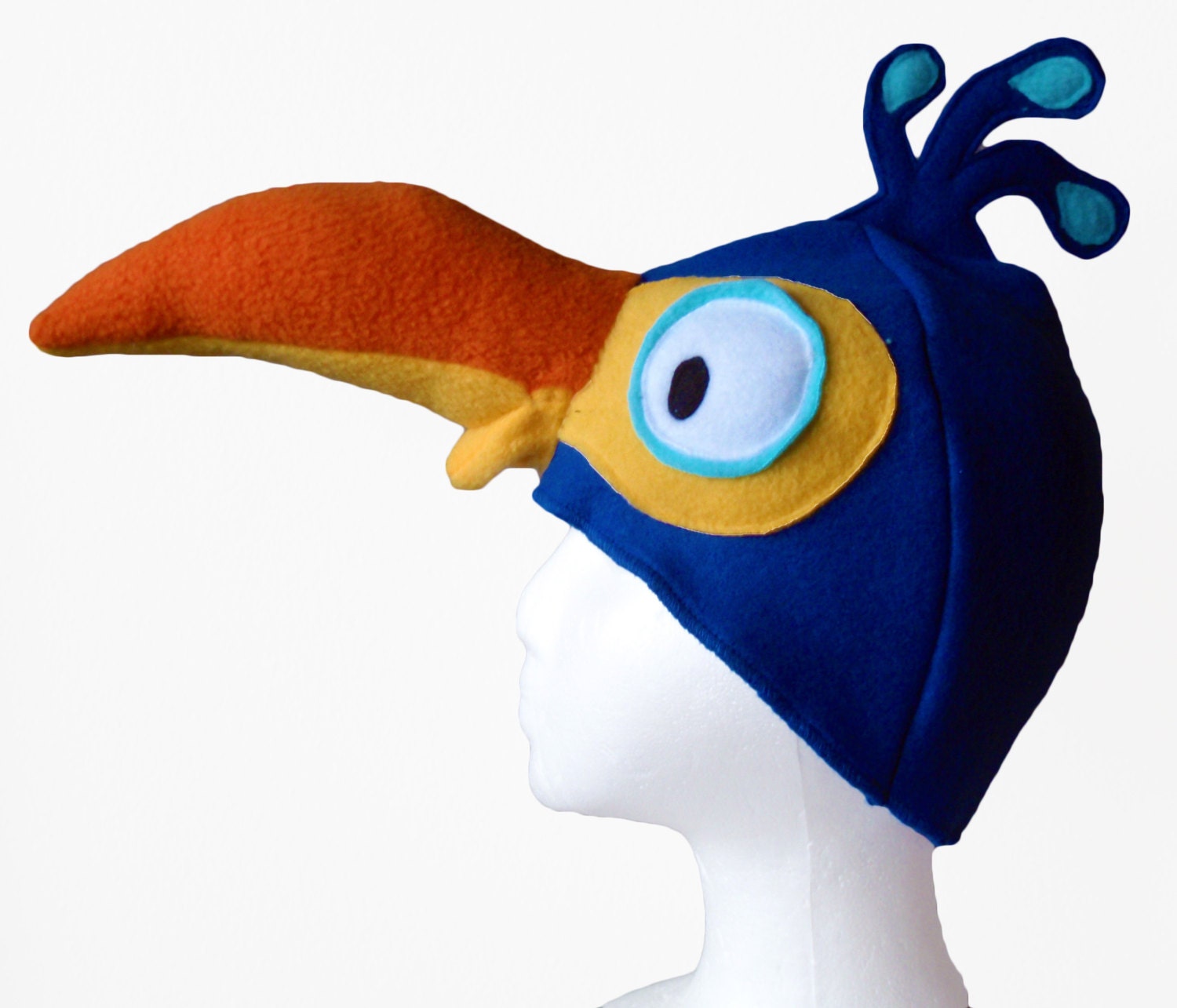 Dodo Hat. Blue Cartoon Bird Silly. Etsy