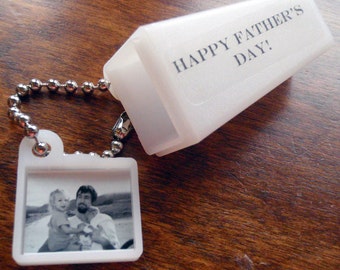 PERSONALIZED FATHERS DAY Photo & Words. Photo Novelty Viewfinder. Photo Included.