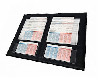 Strat-O-Matic Card Organizer, Baseball, Advanced or Basic Play Available, Optional Custom Colors