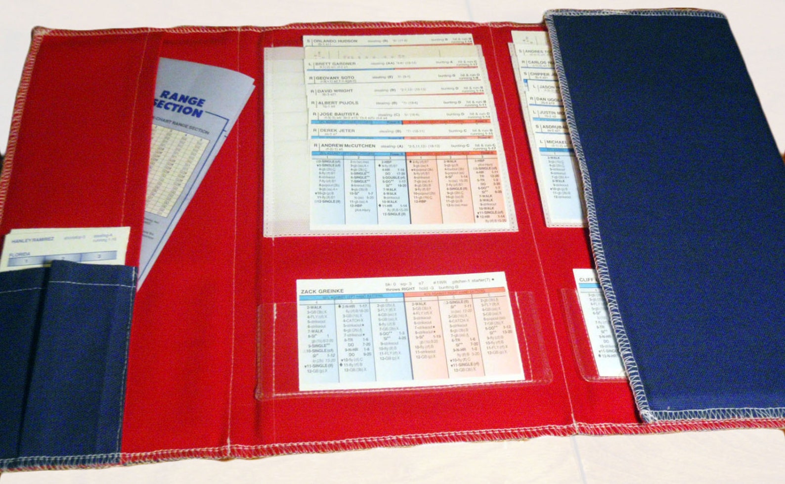 StratOMatic Baseball Card Organizer Optional Custom Colors Etsy