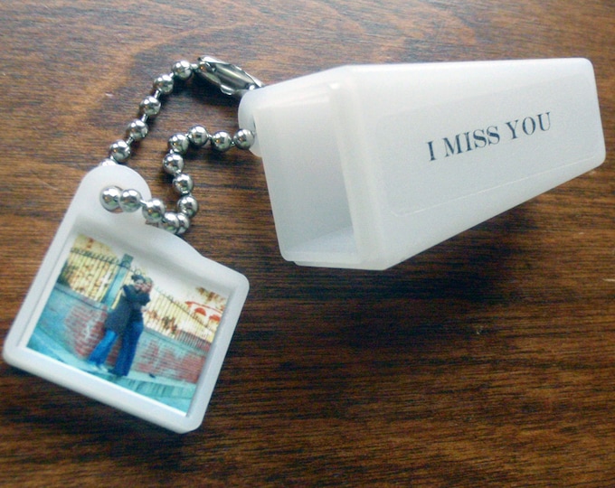 PERSONALIZED, Your IMAGE & WORDS. Say I Miss You With This Viewfinder