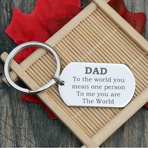 Laser Engraved Keyring with Any Image, Quotes, Logo - Personalized Keepsake for All Occasions
