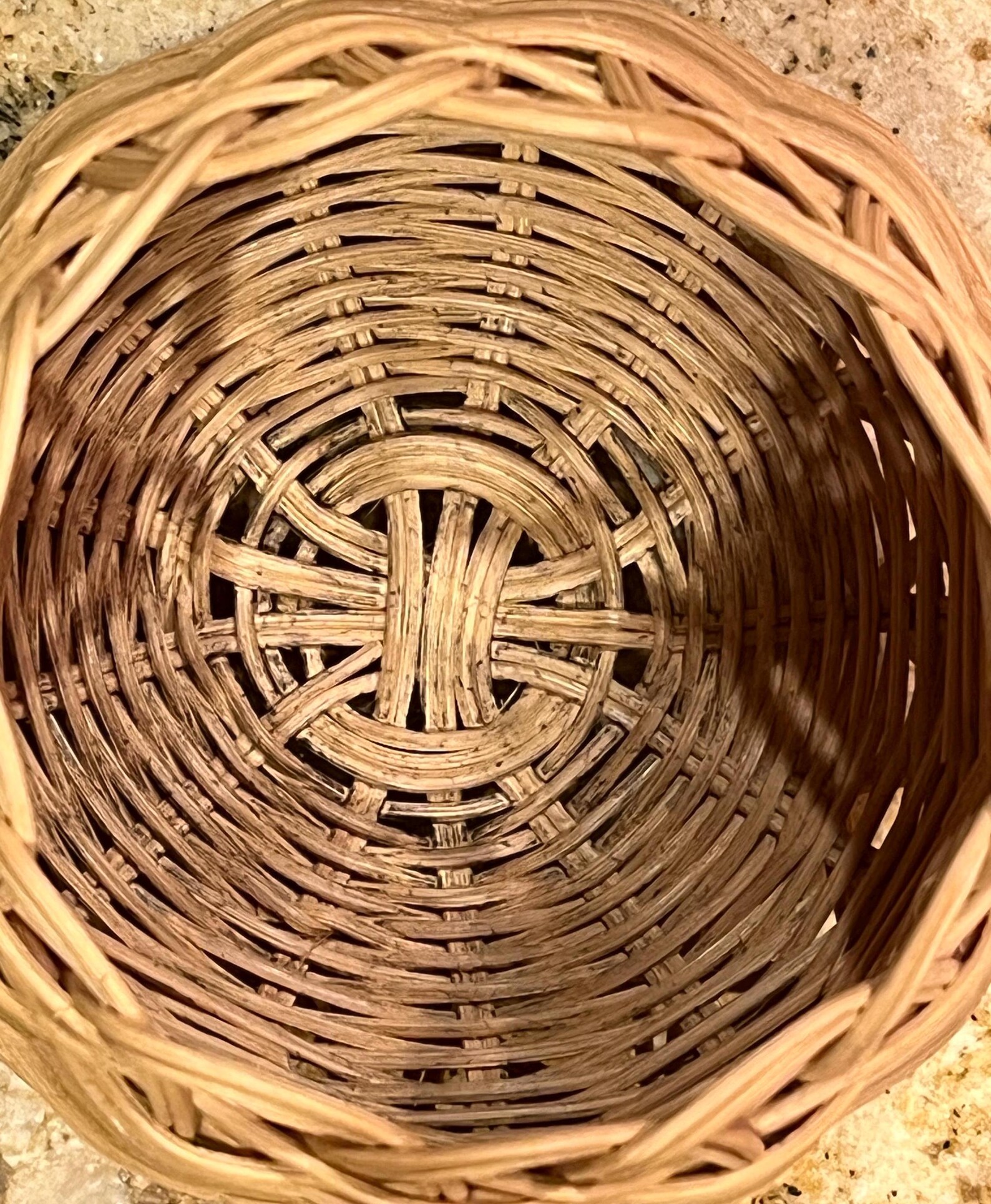 Native American Cherokee Double Wall Reed Hand Woven Basket - Etsy