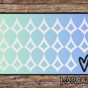20 Lore Heart Love Lorcana Colorful TCG Playmat | Premium Card Game Accessory | Fun Game Accessory