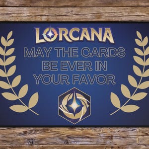 Tappetino da gioco TCG ispirato a Lorcana Hunger Games