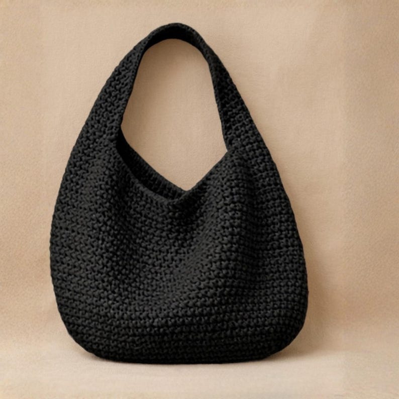Easy Crochet Tote Bag Pattern PDF Beginner Friendly, Step-by-step Guide ...