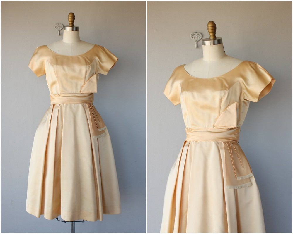 Vintage Prom Dress Vintage 1950s Dress 50s Dress 50s