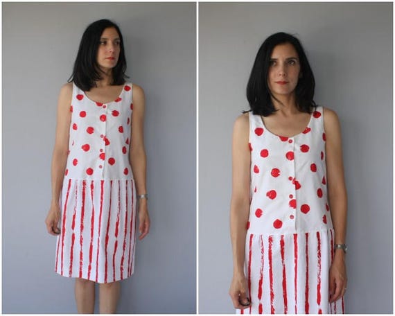 Vintage 1980s Dress | 80s Minimalist Dress | 80s D