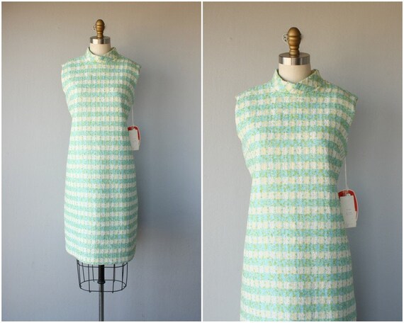60s Pastel Dress | 1960s Dress | 60s Day Dress | P