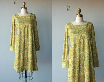 1960s Trapeze Dress | 60s Dress | 1960s Dress | 60s Swing Dress | Mod Dress - (small/medium)