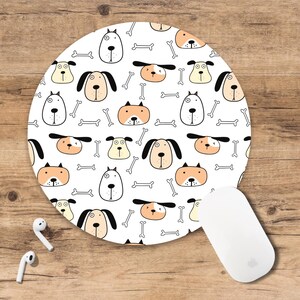 Mauspad für Hundeliebhaber, Haustierliebhaber, Hund Geschenk, Schreibtisch Geschenk, Büro, Bürogeschenk, Kollegen Geschenk, Wichtelgeschenk niedliches Mousepad Spaß Mousepad