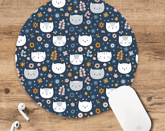 Mouse Pad cat lover, pet lover, cat gift, desk gift, office supplies, office gift, coworker gift, cute cat, gato, desk accessory desk office