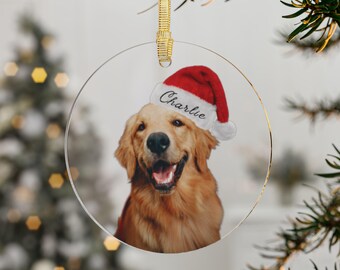 Benutzerdefinierte Haustier Acryl Ornamente | Benutzerdefinierte Haustier-Foto-Verzierung | Haustier Ornament | Benutzerdefinierte Ornamente | Benutzerdefinierte Hund Ornament | Kundenspezifische Katzenverzierung