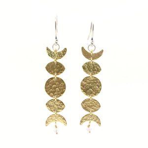 Moon Phase Earrings